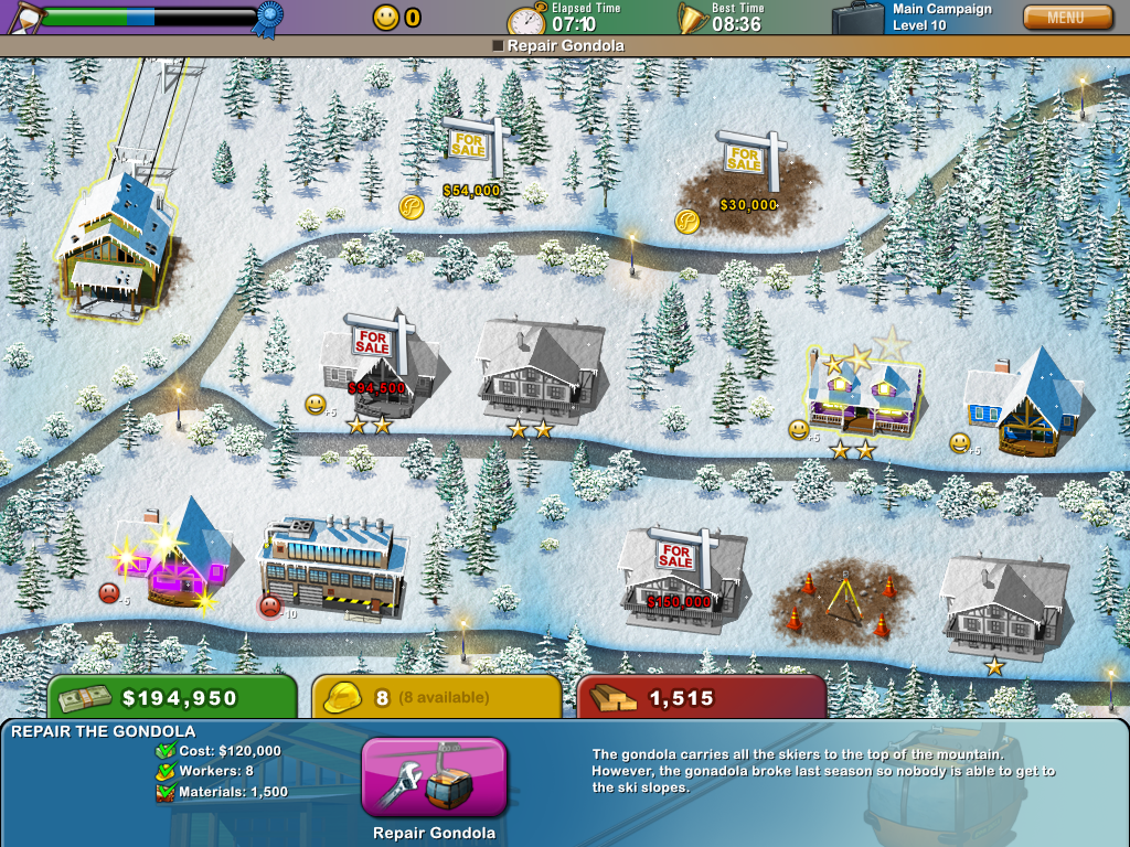 Build-a-lot: On Vacation Screenshot