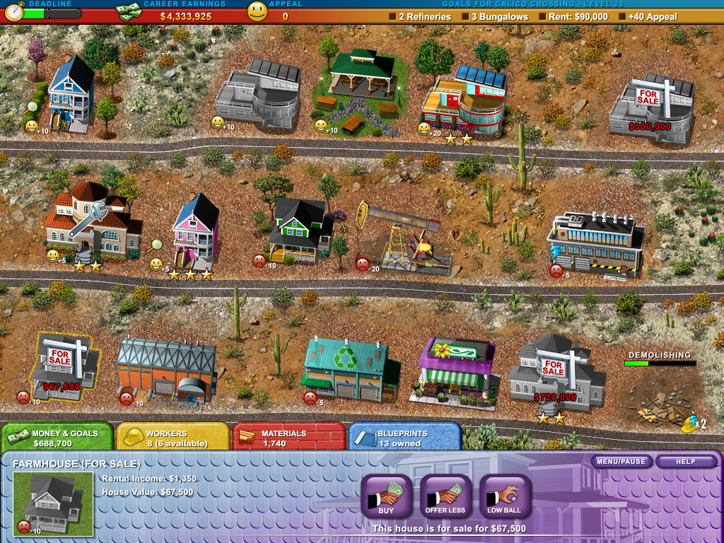 Build-a-lot 2: Town of the Year Screenshot
