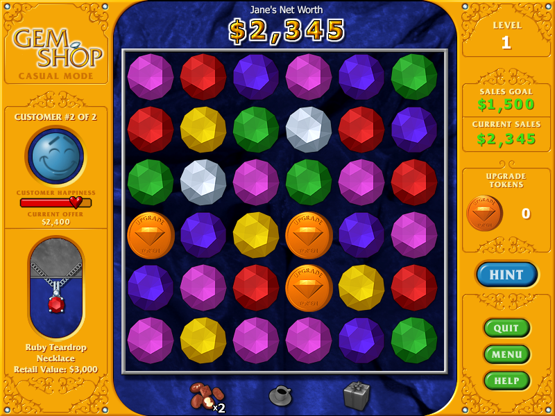 Gem Shop Screenshot
