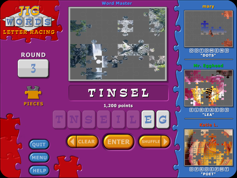 Jig Words Screenshot