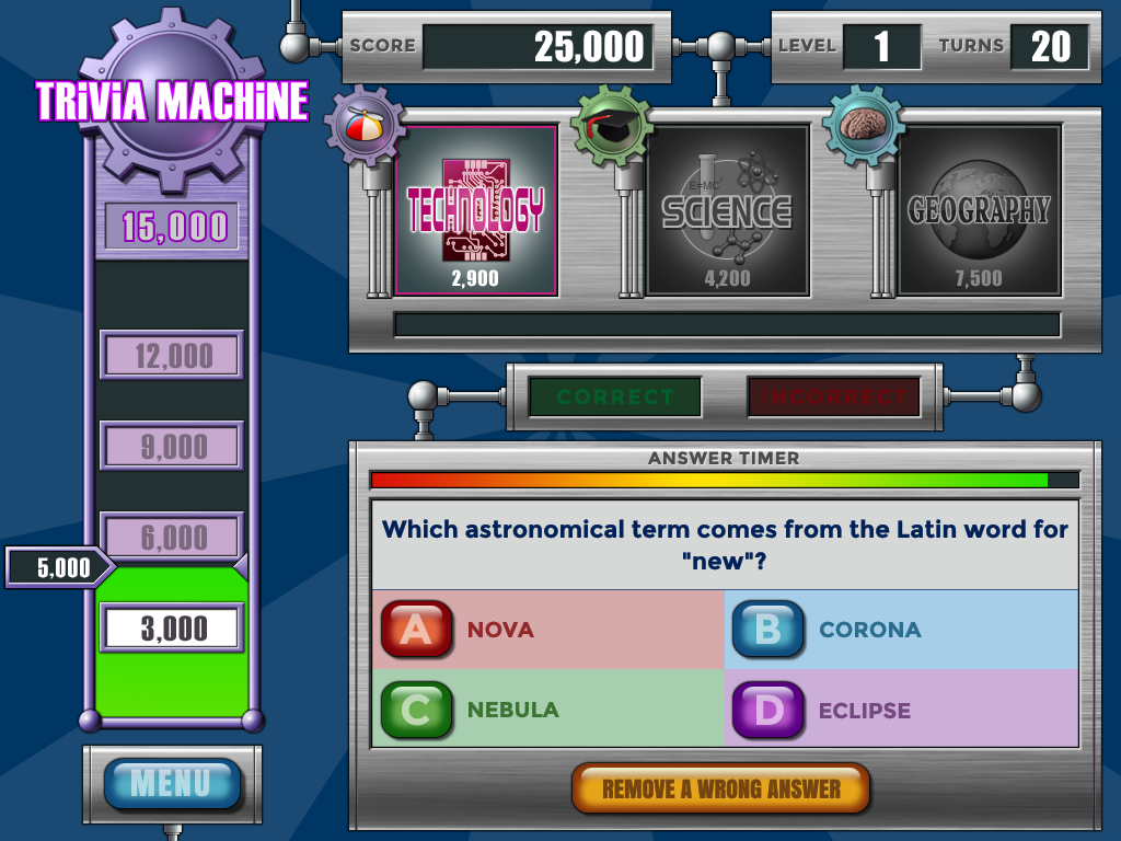 Trivia Machine Reloaded Screenshot